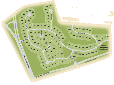 hilliard forest site map